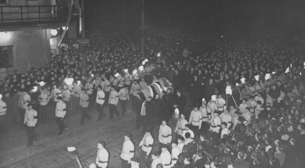  Pogrzeb Romana Dmowskiego w Warszawie 7.01.1939 r.  