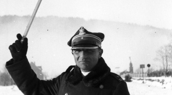  Zawody konne w Zakopanem w styczniu 1932 roku.  