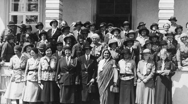  VII Światowa Konferencja Skautek na Buczu, 06.08.1932 r.  