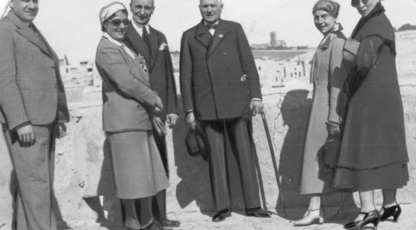  Polska pielgrzymka do Jerozolimy w marcu 1933 roku.  