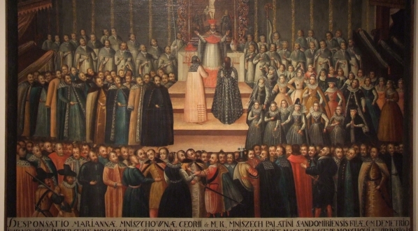  Ślub in absentia Marii Mniszech z Dymitrem Samozwańcem w Krakowie  12 listopada 1605 roku.  