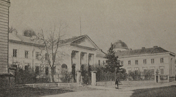  Widok Zakładu Narodowego imienia Ossolińskich.  