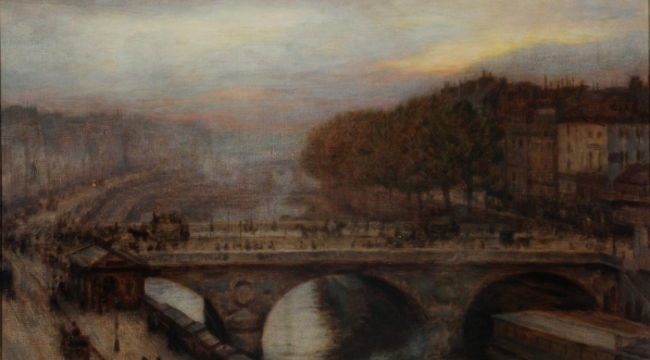  "Pont Saint-Michel w Paryżu" Józefa Pankiewicza.  