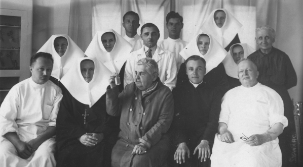  Maria Rodziewiczówna podczas pobytu w szpitalu.  