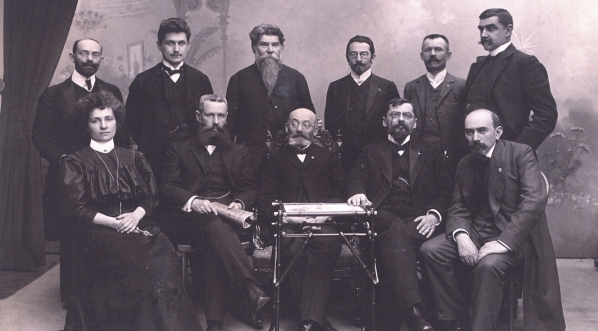  Grupa esperantystów.  