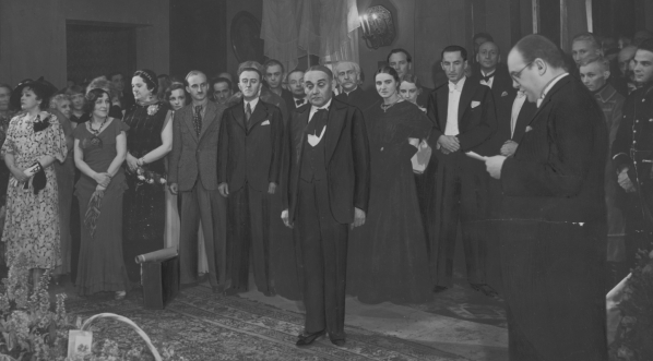  Jubileusz 35-lecia pracy aktorskiej Stefana Jaracza w Teatrze Wielkim w Warszawie, 1.07.1935 r.  