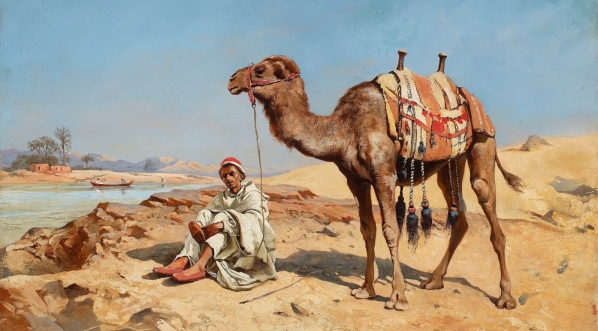  "Arab na pustyni" Tadeusz Ajdukiewicza.  