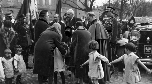  Wizyta prezydenta RP Ignacego Mościckiego w Częstochowie w kwietniu 1930 roku.  