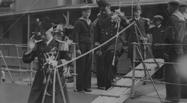  Wizyta niszczycieli ORP "Burza" i ORP "Wicher" oraz okrętu podwodnego ORP "wilk" w Danii w sierpniu 1934 roku.  