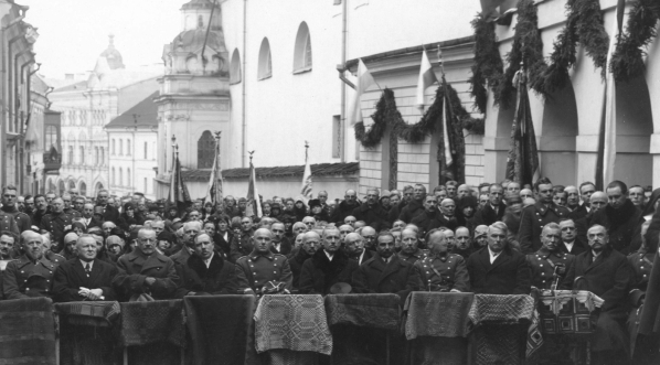  Obchody rocznicy wyzwolenia Wilna w Wilnie 21.04.1929 r.  