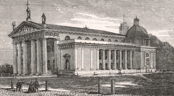  "Kościół katedralny w Wilnie".  