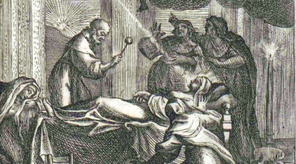  "Kwiat XVII. Smierć Błogosławioney."  