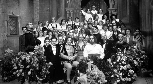  Jubileusz 25 lecia pracy artystycznej śpiewaka Konstantego Kniaginina w Teatrze MIejskim im. Juliusza Słowackiego Krakowie w czerwcu 1933 roku.  