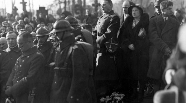  Pogrzeb Artura Oppmana w 1931 roku.  