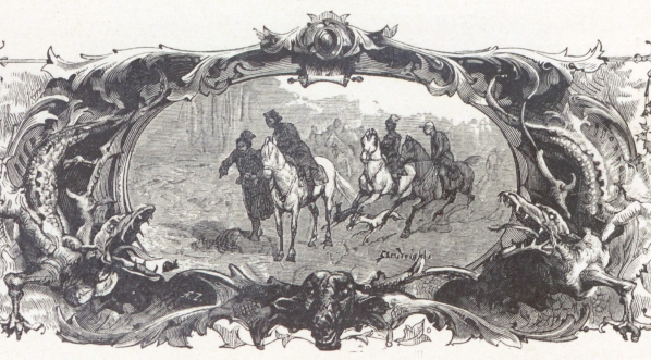  Ilustracja Michała Elwiro Andriollego kończąca Księgę II „Pana Tadeusza” Adama Mickiewicza.  