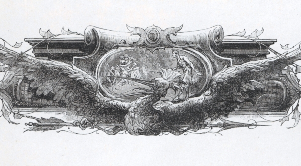  Ilustracja Michała Elwiro Andriollego kończąca Księgę III „Pana Tadeusza” Adama Mickiewicza.  