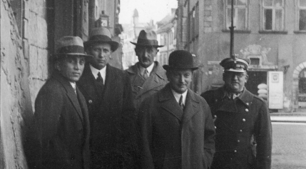  Wizyta delegata Aeroklubu Niemieckiego kapitana Reinhardta w Warszawie w październiku 1932 roku.  