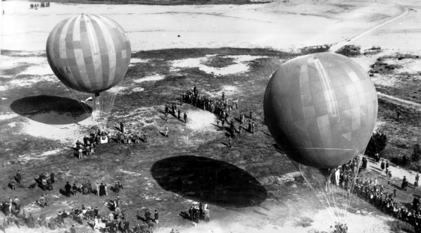  VI Krajowe Zawody Balonów Wolnych o Puchar im. pułkownika Aleksandra Wańkowicza w Legionowie 25.09.1933 r.  