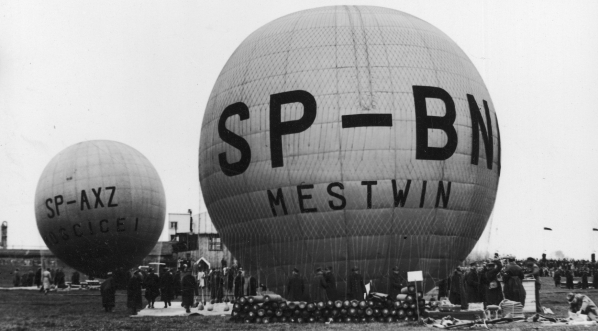  XI Krajowe Zawody Balonów Wolnych o Puchar im. pułkownika Aleksandra Wańkowicza w Mościcach 28.05.1939 r.  