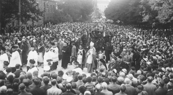  Pogrzeb profesora Adama Karwowskiego we wrześniu 1933 roku.  