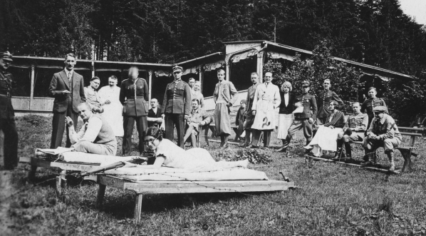  Wojskowe Sanatorium Przeciwgruźlicze im. Józefa Piłsudskiego w Zakopanem we wrześniu 1933 roku.  