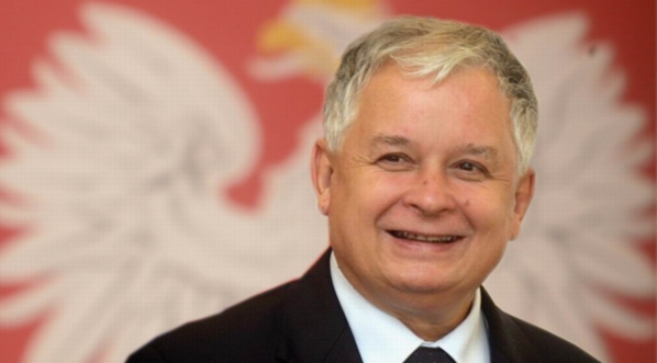  Prezydent Lech Kaczyński.  