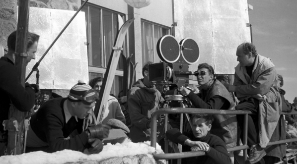  Realizacja filmu "Pech" w 1954 roku.  