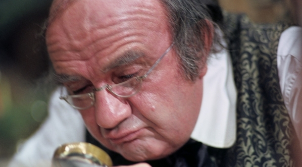  Aleksander Bardini w filmie Janusza Majewskiego " Markheim" z 1971 roku.  