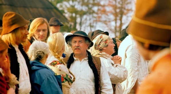  Scena z filmu Jerzego Passendorfera "Janosik" z 1973 roku.  