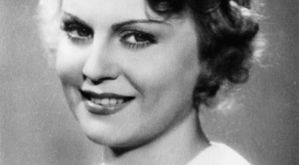  Maria Bogda w filmie Michała Waszyńskiego "Antek policmajster" z 1935 roku.  