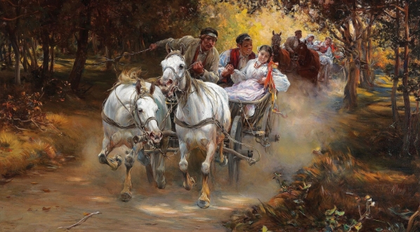  "Wesele wiejskie" Alfreda Wierusz-Kowalskiego.  