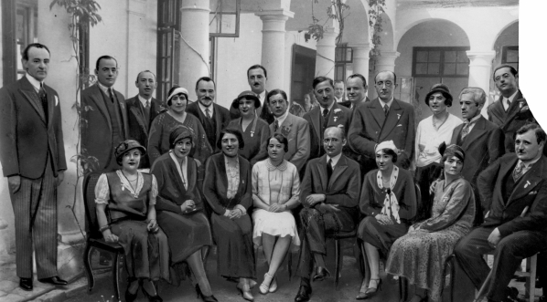  X kongres PEN Clubów w Budapeszcie w maju 1932 roku.  