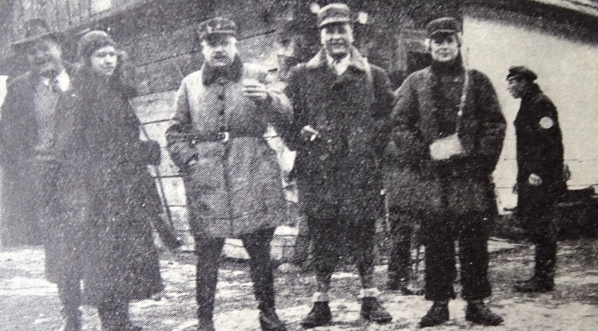  Polowanie w Kozienicach w 1935 roku.  