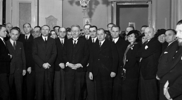  Otwarcie nowego lokalu PEN Clubu i Związku Zawodowego Literatów Polskich w Warszawie 5.04.1936 r.  