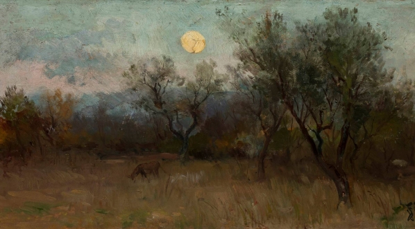  "W zagajniku" Juliana Fałata.  