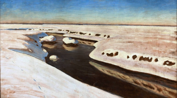  "Pejzaż w Bystrej" Juliana Fałata.  