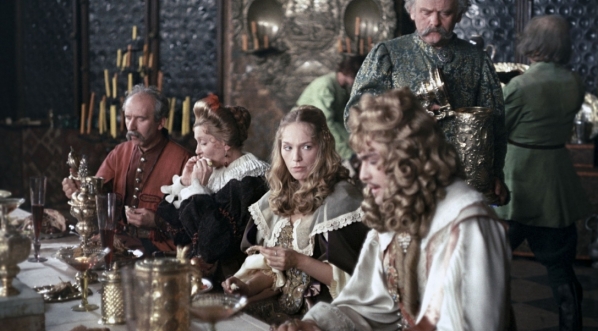  Scena z filmu Jerzego Hoffmana "Potop" z 1974 roku.  