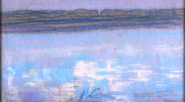  "Pejzaż z rzeką" Jana Rembowskiego.  