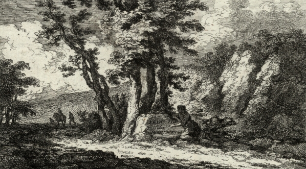  "Park w Puławach" ("Tędy idę do moiey Marysi" Ignacego Duviviera.  