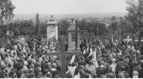  Święto strzeleckie ku czci artysty malarza Włodzimierza Tetmajera w Bronowicach, 1.05.1930 r.  