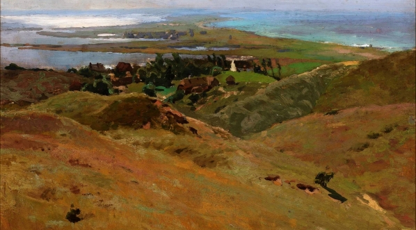  "Pejzaż z Bornholmu" Ferdynanda Ruszczyca.  