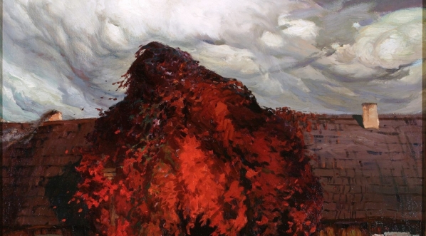  "Stary dom" Ferdynanda Ruszczyca.  