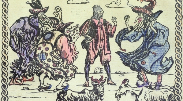  Ilustracja z książeczki Zofii Rogoszównej "Opowieść o Gdakaczu, Gdakuli i Gdakuleńce".  