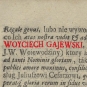 Wojciech Gajewski (z Błociszewa Gajewski) h. Ostoja