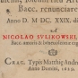 Mikołaj Sulikowski (Sulicovius)