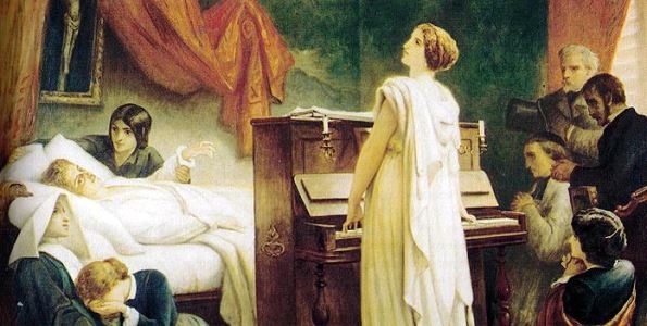 ŚPIEWAŁA PRZY ŁOŻU ŚMIERCI CHOPINA